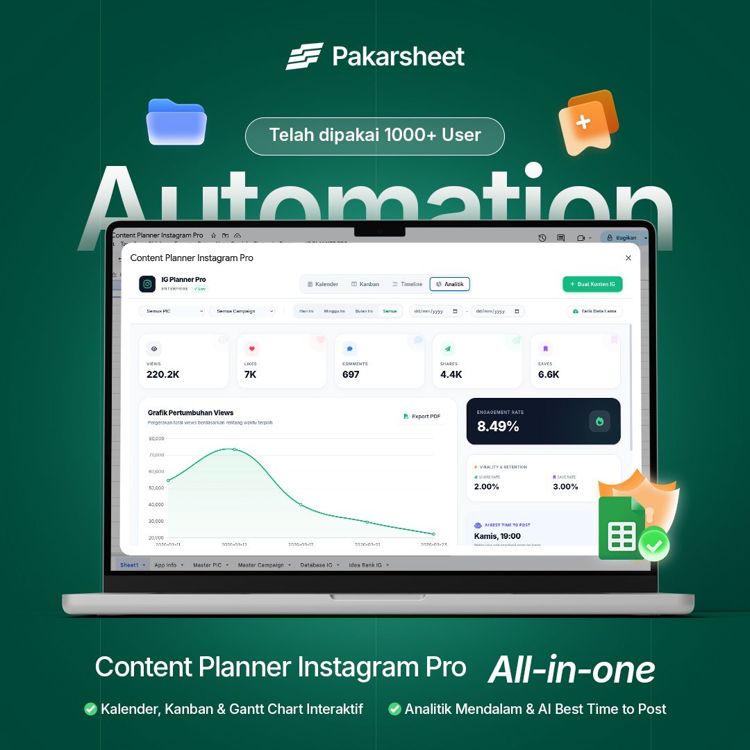 Template Cashflow Bulanan UMKM